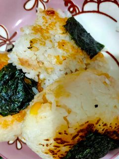 日式煎飯糰 的食譜成品照片