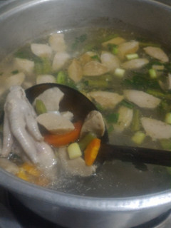 Foto resep Sayur sop ceker bakso