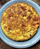Tortilla de pollo multicolor