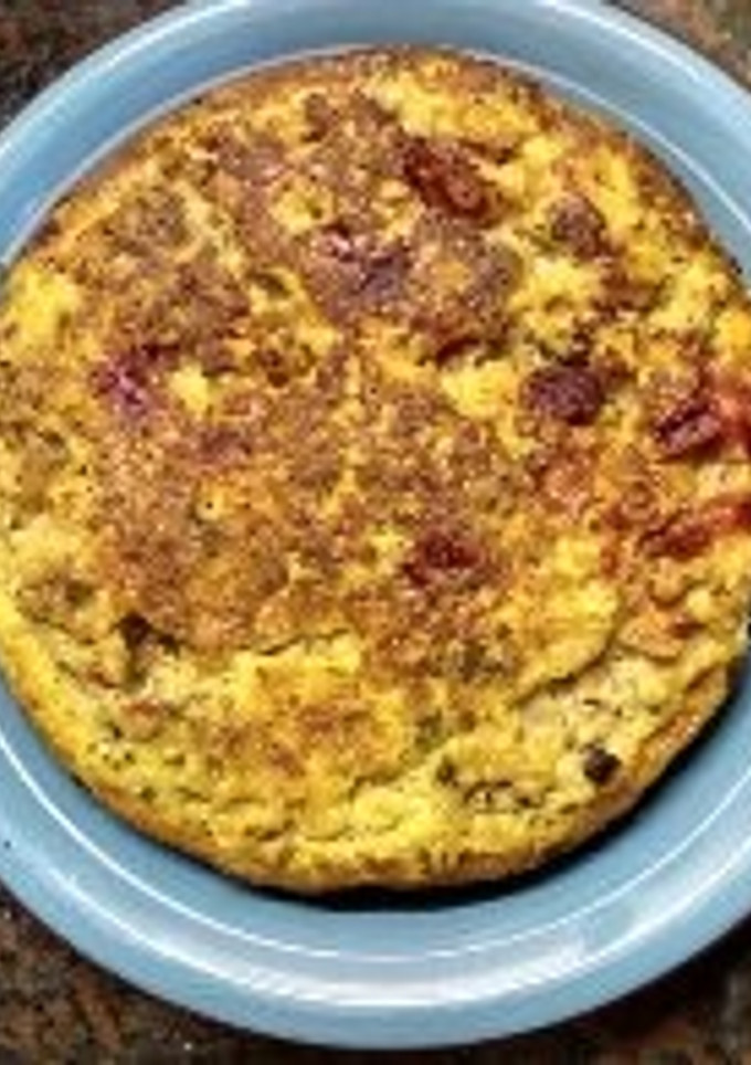 Una foto de Tortilla de pollo multicolor