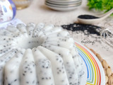 Pudding Selasih with Fiber Creme