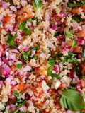 Ensalada de quinoa inspirada en Tabulé versión sin gluten