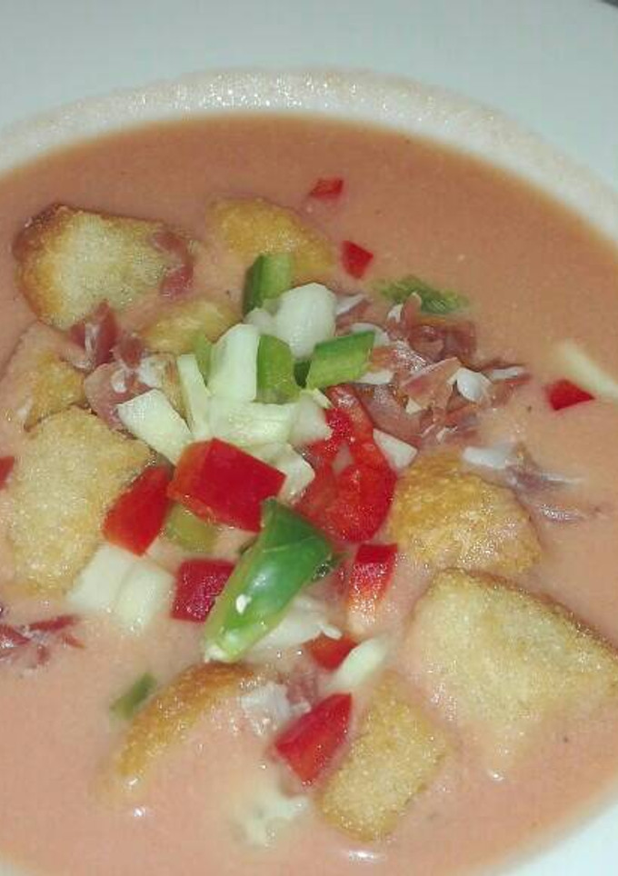 Una foto de Al rico gazpacho