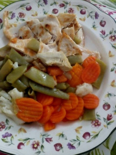 Una foto de Verdurita y pechuga de dieta