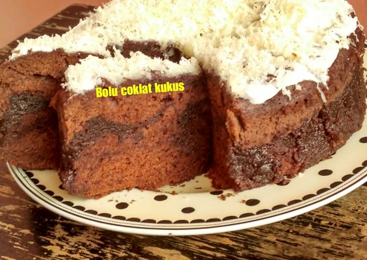 Bolu coklat kukus sederhana
