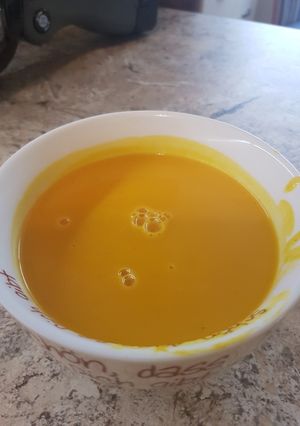 Tökkrémleves recept fotója