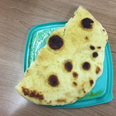 A picture of Garlic naan.