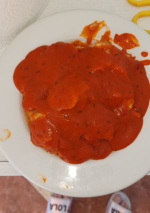 Una foto de Filete de merluza a la provenzal