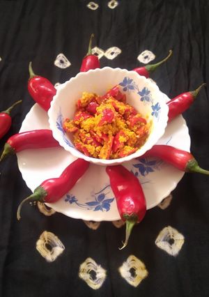 લાલ મરચાનું અથાણું(Red chilli pickle recipe in Gujarati) રેસીપી મુખ્ય ફોટો
