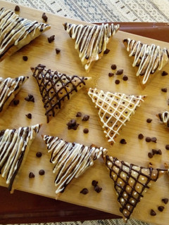 A picture of Baked Chocolate Samosa#festivecontest_Kisumu.