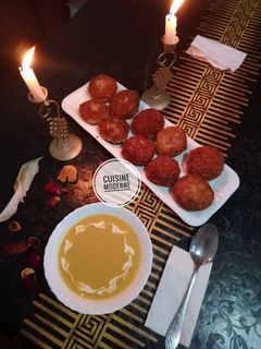 صورة لوصفة حساء اليقطين 🍠 بالجبن 🧀