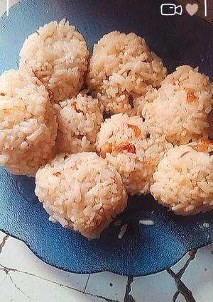 Foto resep Nasi kepal tanpa lauk,ter irit