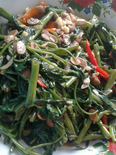 Foto resep Cah kangkung tauco
