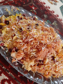 عکسی از دستور آلبالو پلو