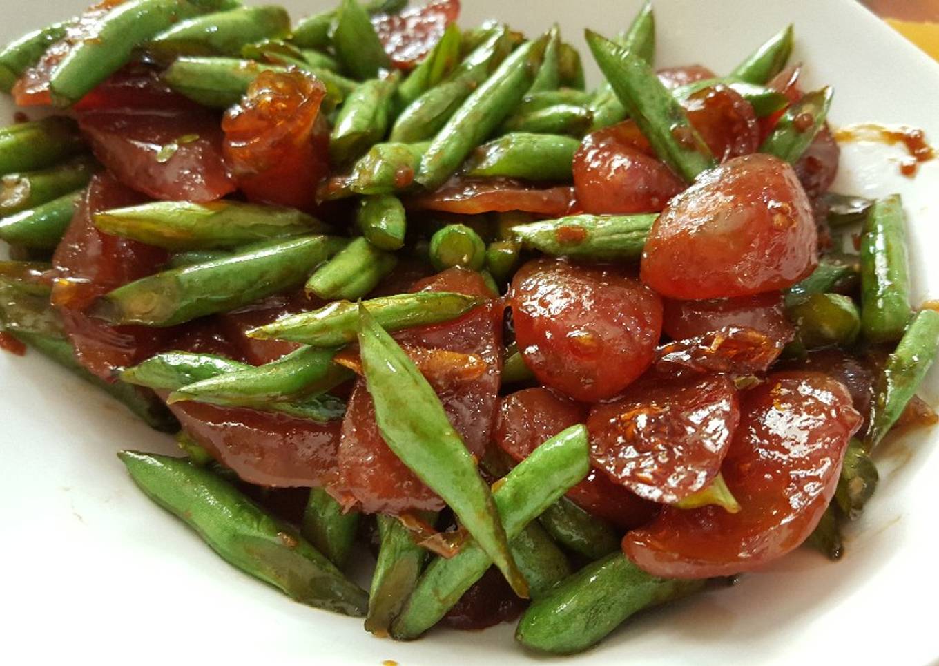 Lapcheong Tumis Buncis