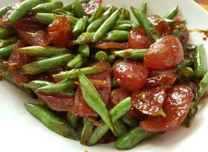 Foto resep Lapcheong Tumis Buncis