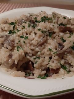 Gombás rizottó recept fotója