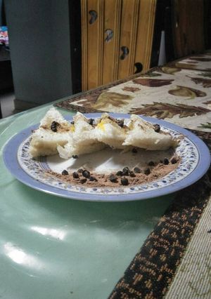 A picture of Mango honey sandwich.
