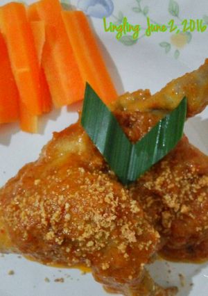 Foto resep Ayam Bakar Bumbu Rujak