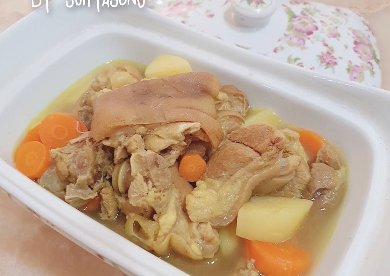 Presto - Sup kuning Cu-Kiok (non-halal)