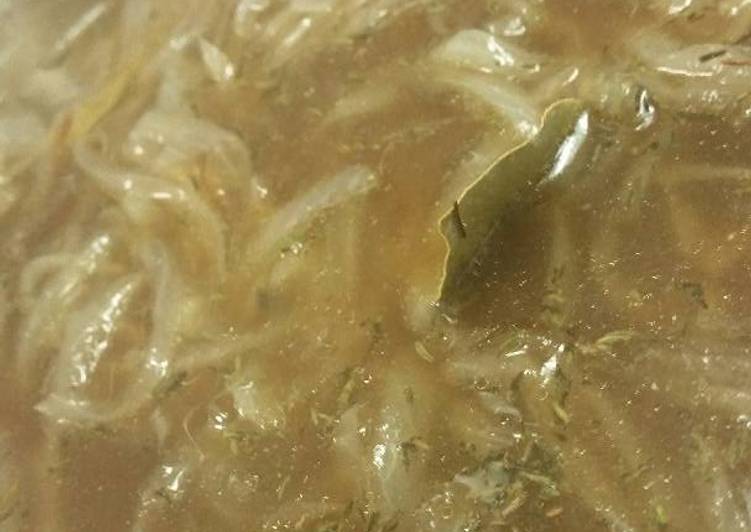 Recipe of Homemade French Onion Soup