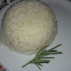 A picture of White rice #author's marathon.