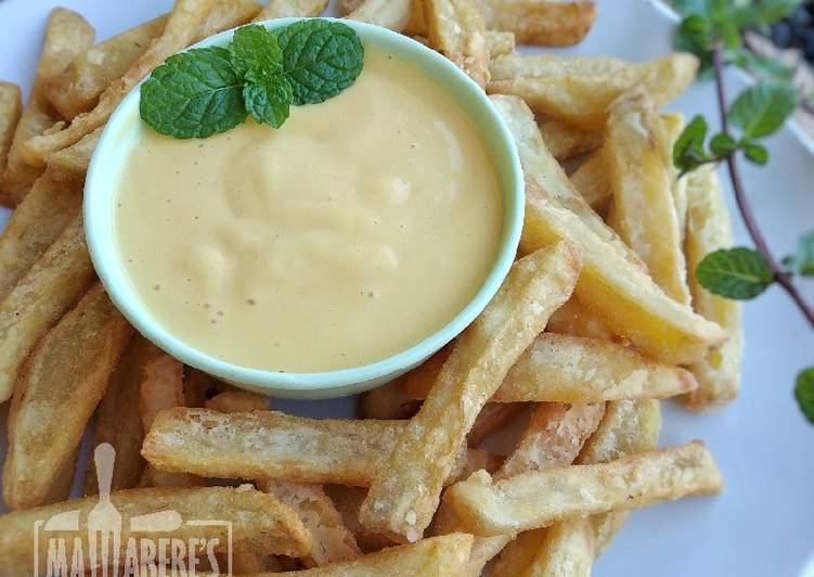 TERUNGKAP! Inilah Resep French Fries & Cheese Sauce Spesial