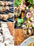Grilled Lemongrass and Coconut Wagyu Beef Skewers with Relish