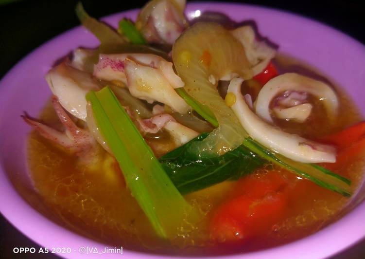 Tumis baby cumi ??