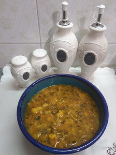 عکسی از دستور سوپ گل کلم