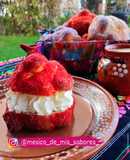 💀 PAN DE MUERTO RELLENO DE CREMA CHANTILLY 🏵️