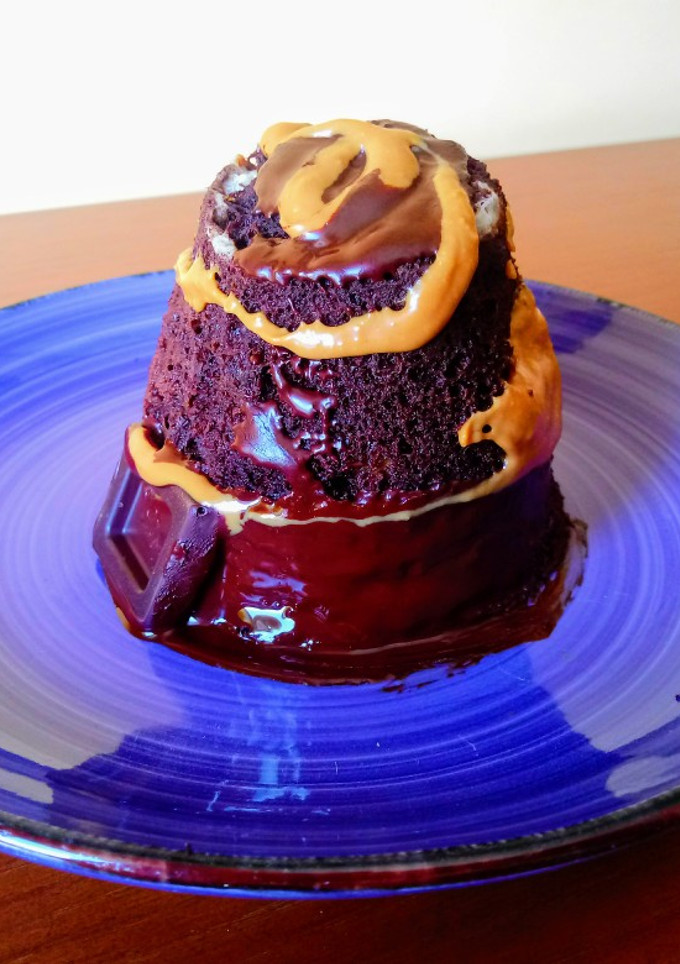 Una foto de Mug cake de chocolate 🍫