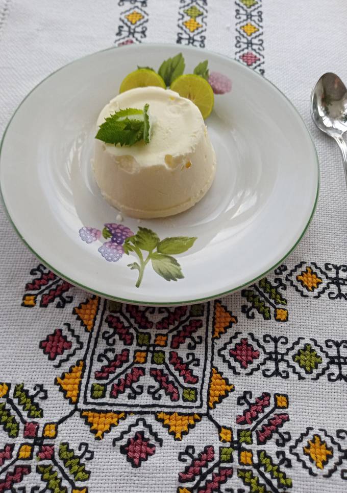 Semifreddo або лимонне морозиво