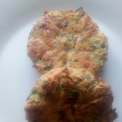 Party vegetable patty A picture of Party vegetable patty.