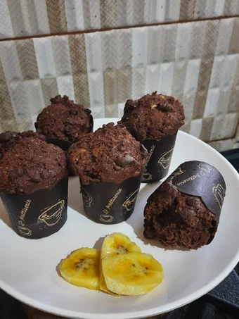 Cara Sederhana Menyiapkan Resep  Banana Muffin - Air Fryer yang Lezat, Menggugah Selera