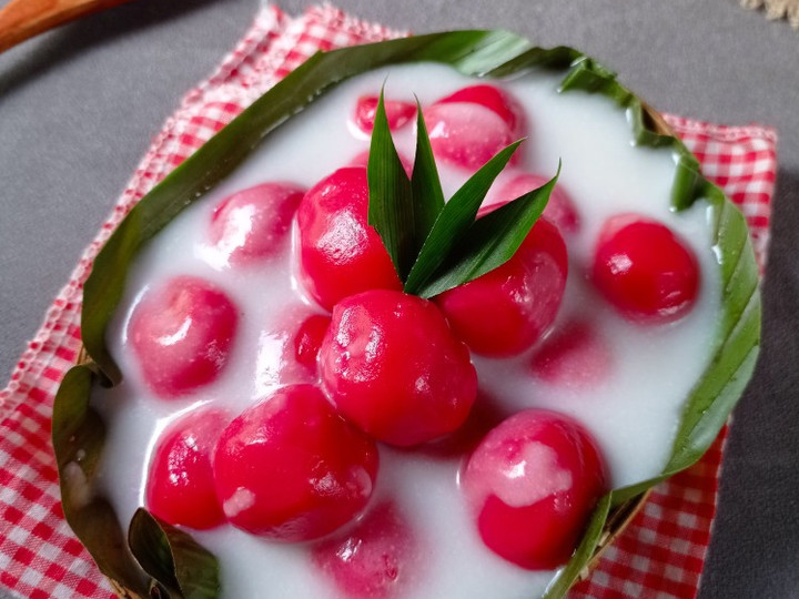 Cara Membuat Klepon kuah santan Kekinian