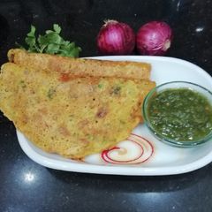 Besan Onion Cheela A picture of Besan Onion Cheela.