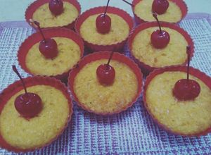 Una foto de Cupcakes de elote