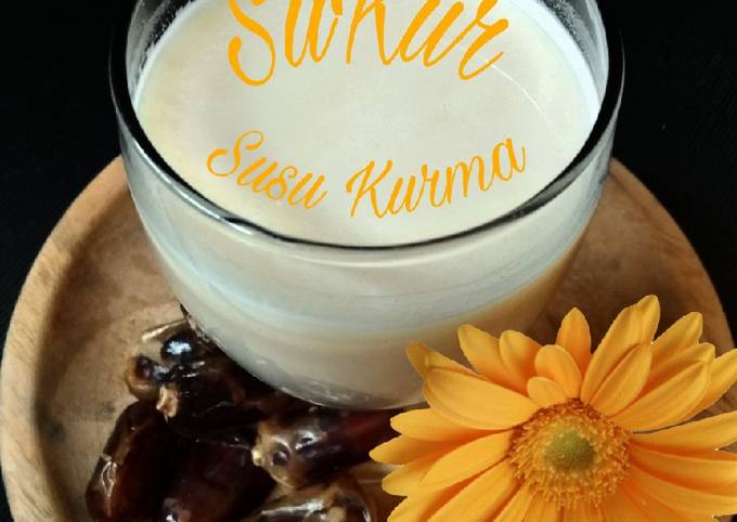 Langkah Mudah untuk Menyiapkan SuKur(susu kurma), Bisa Manjain Lidah