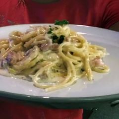 A picture of Spaghetti Carbonara.