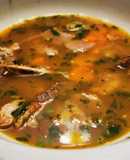 Caldo de NEW York Steak & Vegetales