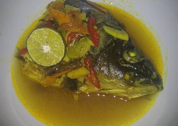 Cara memasak Sayur Ikan Mas 🐟 mantap