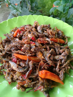 Foto resep Balado ikan (anak tengiri)