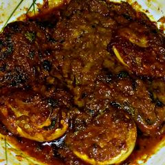 A picture of Methi Egg.