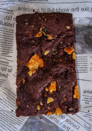 Una foto de Brownie vegano