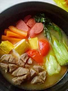 Foto resep 15. Suki Kuah Tomyam