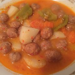 A picture of Meatball Stew .