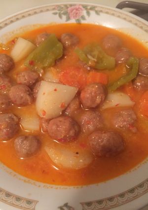 A picture of Meatball Stew .