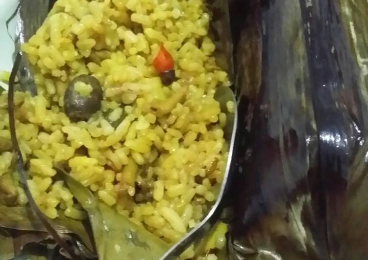 Cara Menyiapkan Nasi bakar ati ampela#5resepterbaruku Anti Gagal