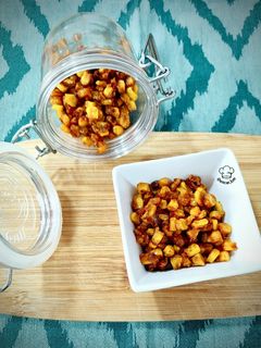 Una foto de Snack de maíz saludable